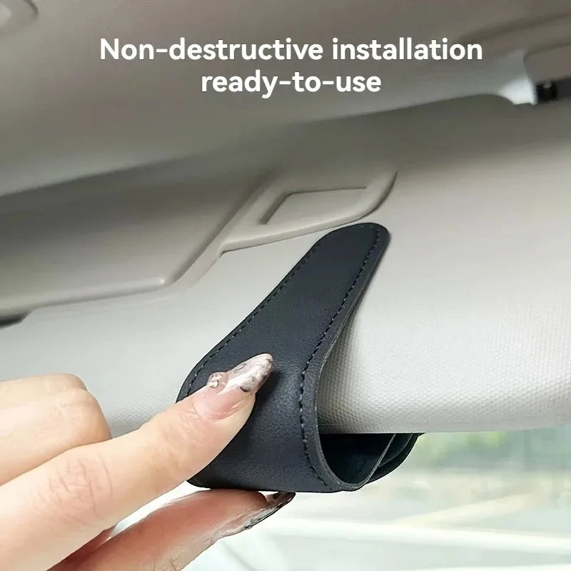 Car Glasses Clip Car Visor Storage